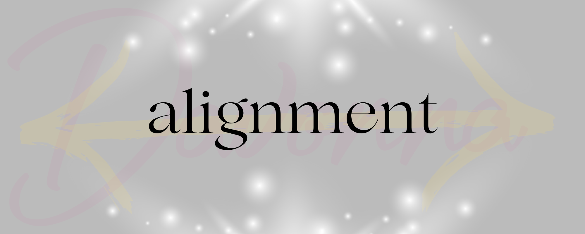 Read more about the article Alignment